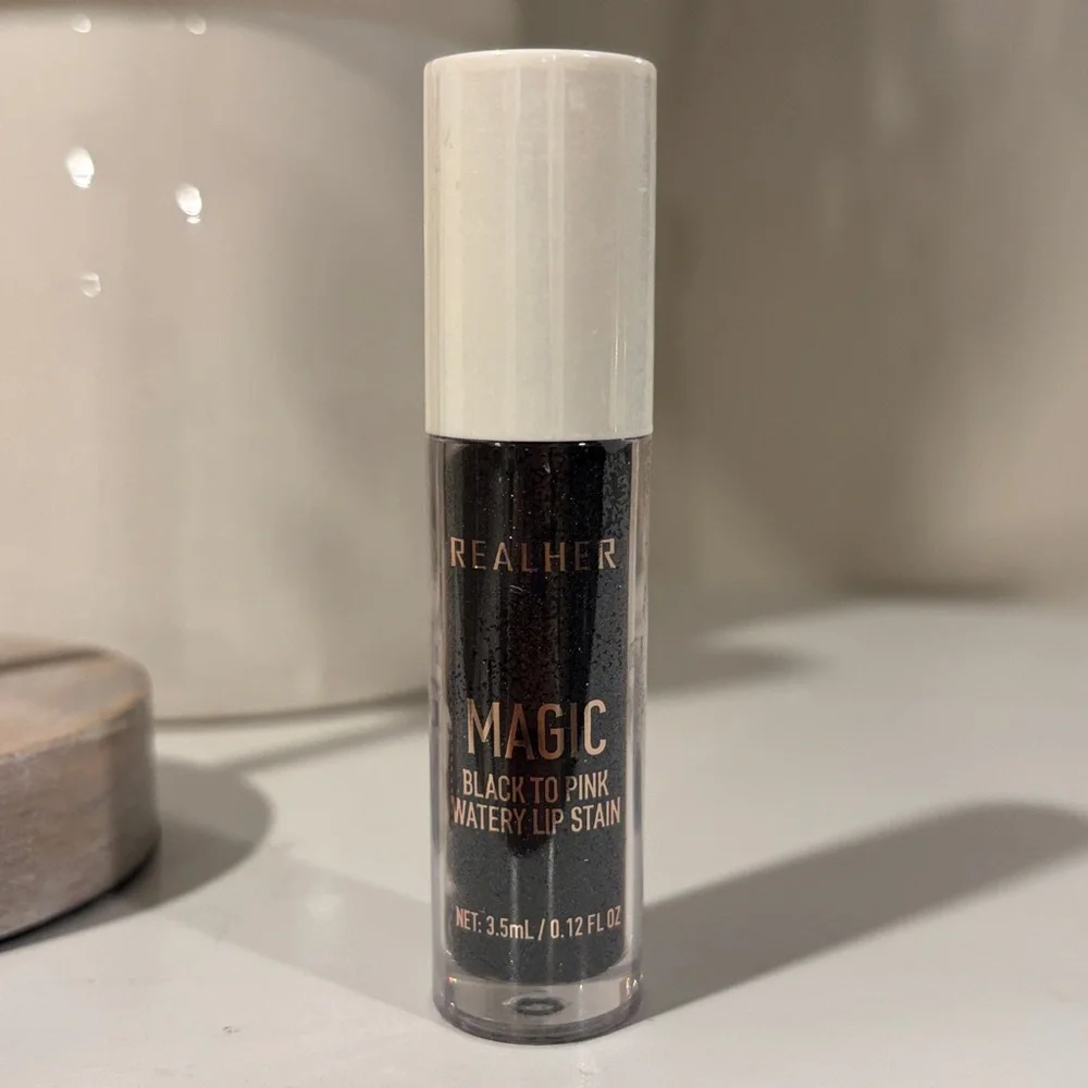 RealHer Magic Black To Pink Lip Stain - NEW!!  makeup beauty lipstick gloss balm - Picture 2 of 5